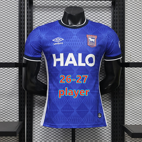 26-27 Ipswich Town Home Player Version Jersey S-2XL