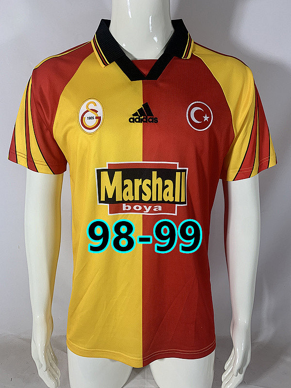 98-99 Galatasaray Home Retro Jersey S-2XL