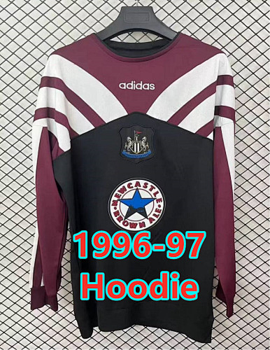 Newcastle United Retro Hoodie S-4XL