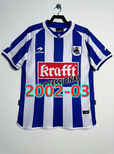 Real Sociedad Home Retro Jersey S-2XL