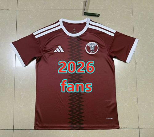 Qatar Home Fans Version Jersey S-4XL