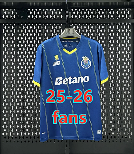 25-26 Porto 4th Fans Version Jersey S-4XL
