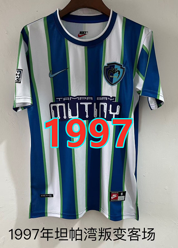 Tampa Bay Mutiny Away Retro Jersey S-2XL