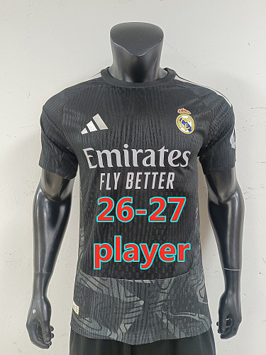 26-27 Real Madrid Goalkeeper Player Version Jersey S-2XL