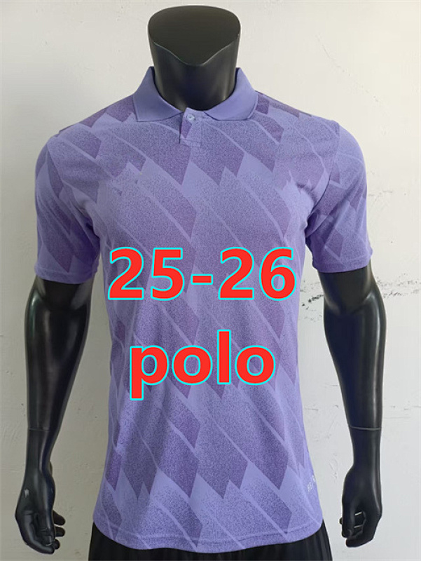 25-26 Manchester United Polo Player Version Jersey S-2XL Polo