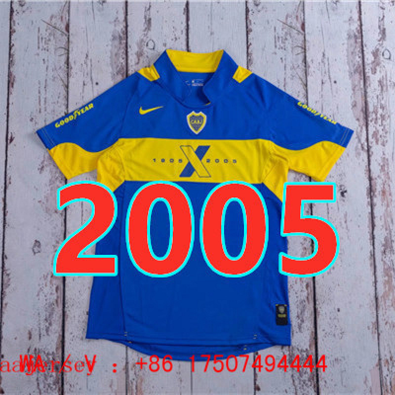 Boca Juniors Retro Home Jersey S-2XL