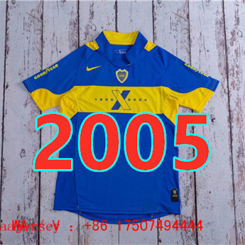 Boca Juniors Retro Home Jersey S-2XL