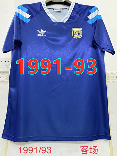 Argentina Away Retro Jersey S-2XL