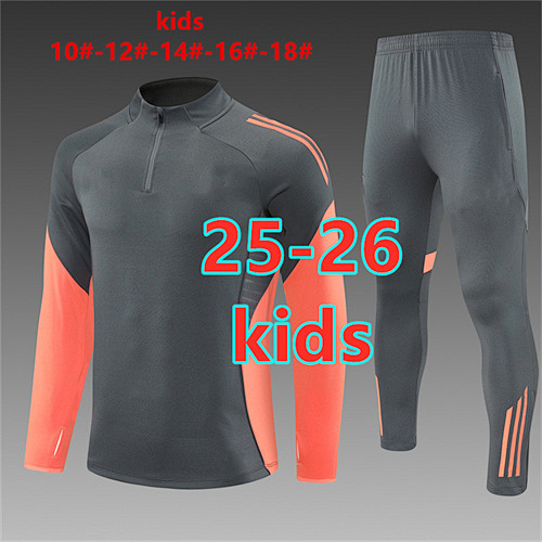 25-26 Bayern Kids Long Sleeve Tracksuit Kit 10- 18