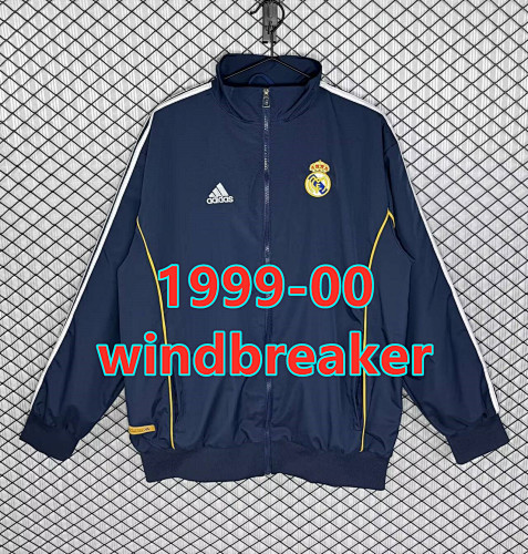 Real Madrid Retro Windbreaker S-2XL