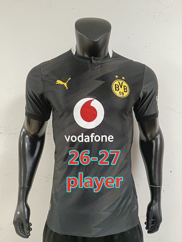 26-27 Dotmund Away Player Version Jersey S-2XL