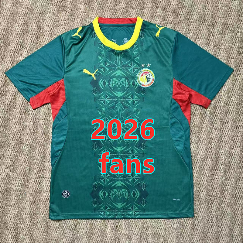 Senegal Away Fans Version Jersey S-4XL
