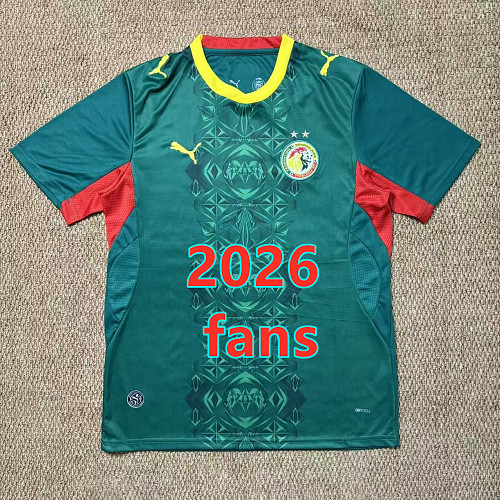 Senegal Away Fans Version Jersey S-4XL