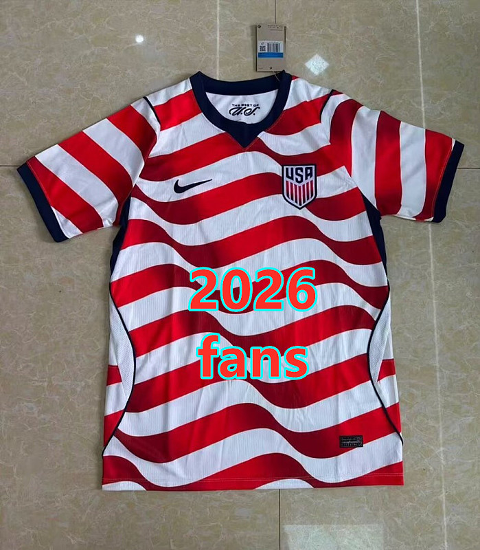 United States Home Fans 32 Teams Jersey S-4XL 32