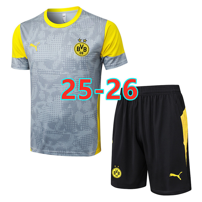 25-26 Dortmund Short Sleeve Tracksuit S-2XL D25212