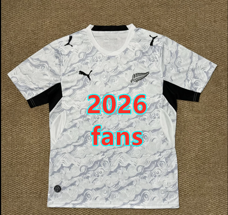 Zealand Home Fans Version Jersey S-4XL