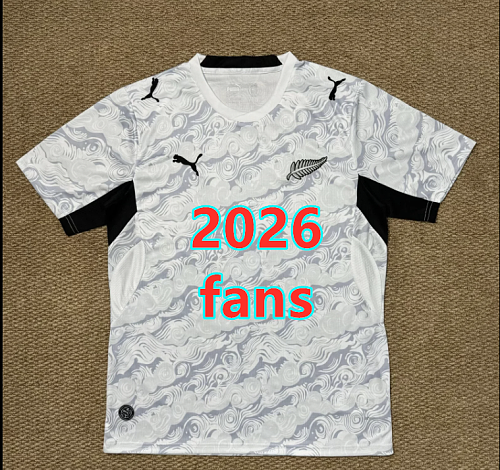 Zealand Home Fans Version Jersey S-4XL