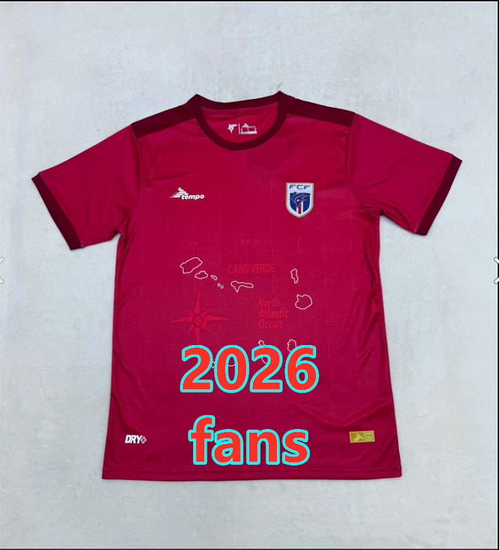Cape Verde Third Fans 32 Teams Jersey S-4XL 32