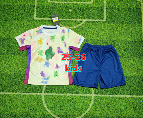 25-26 Barcelona Special Kids Jersey Kit 16 -28