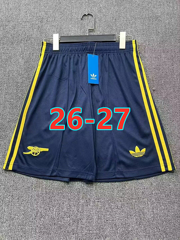 26-27 Arsenal Away Fans Version Shorts S-2XL