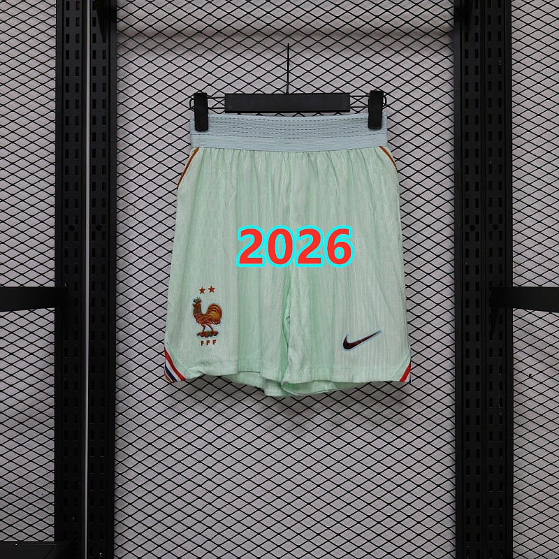 France Away Player Version Shorts S-3XL
