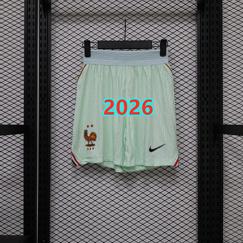 France Away Player Version Shorts S-3XL