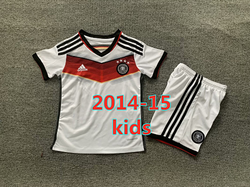 Germany Home Retro Kids Jersey+shorts Kit 16 -28