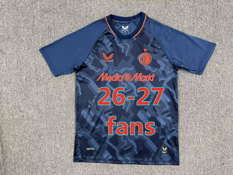 26-27 Feyenoord Third Fans Version Jersey S-4XL