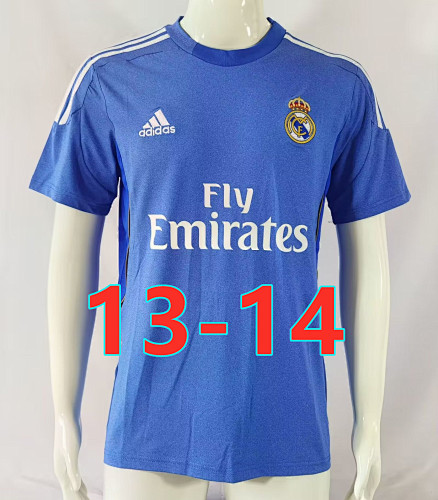 Real Madrid Retro 13-14 TopThai Quality Away Jersey S-2XL 13-14