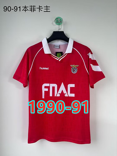 90-91 Benfica Retro Jersey S-2XL