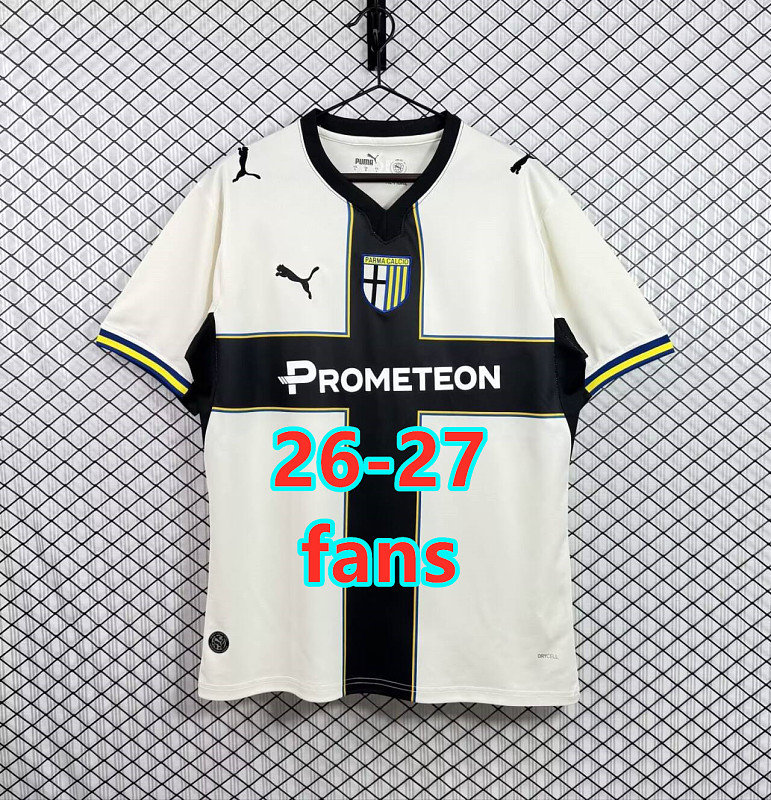 26-27 Parma Home Fans Version Jersey S-3XL