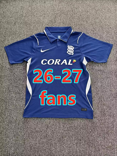26-27 Birmingham City Home Fans Version Jersey S-4XL