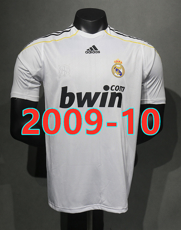 Real Madrid Home Retro Player Jersey S-2XL