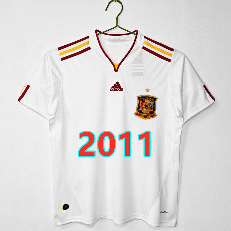 Spain Away Retro Jersey S-2XL