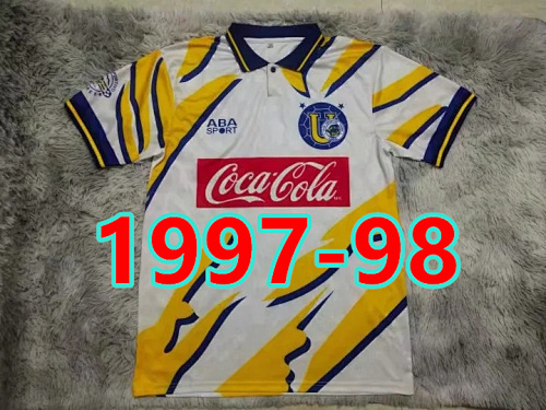 Tigres Uanl Retro TopThai Quality Away Jersey S-2XL