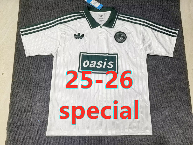 25-26 Oasis Special Fans Version Jersey S-4XL