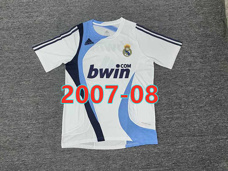 Real Madrid Retro Jersey S-2XL