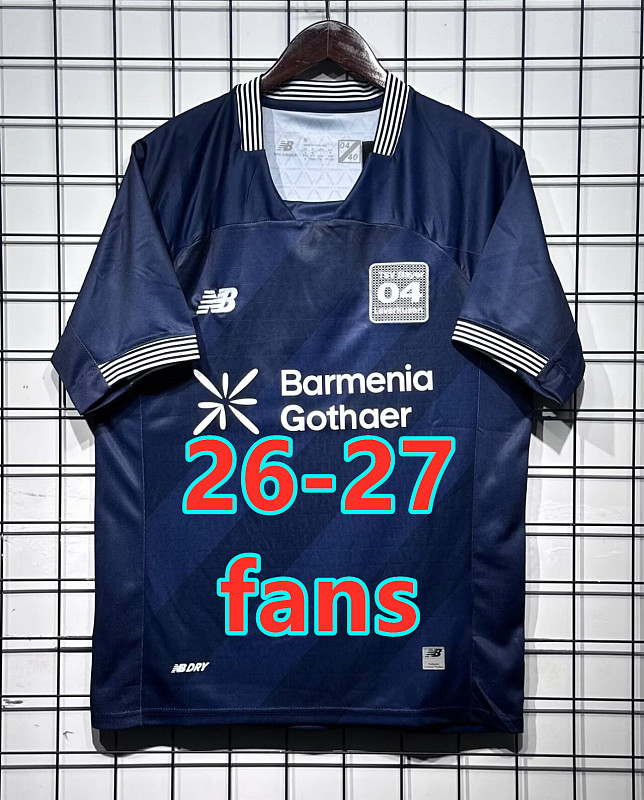 26-27 Leverkusen Third Fans Version Jersey S-4XL