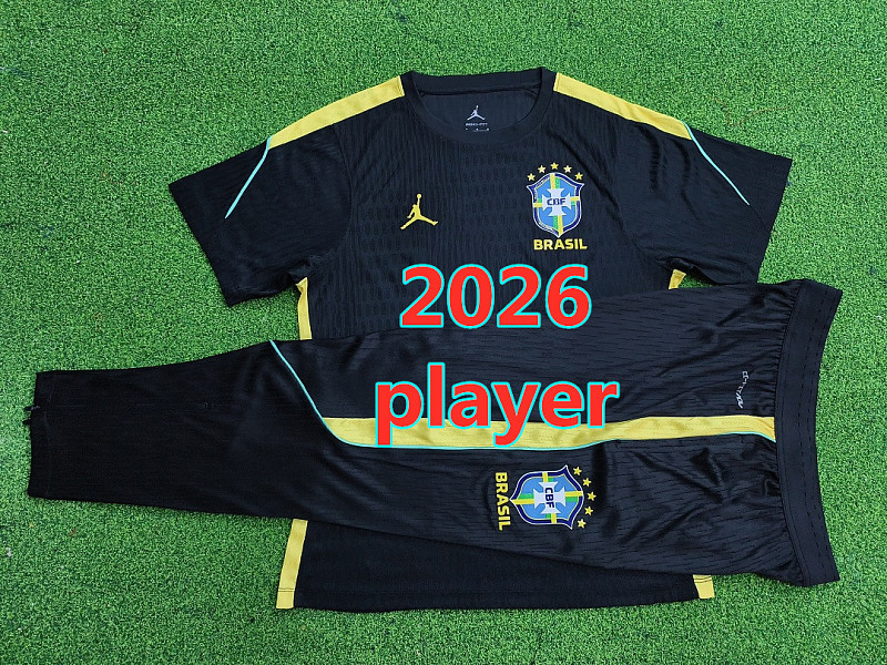 Brazil Player Short Sleeve+pants Kit S-3XL
