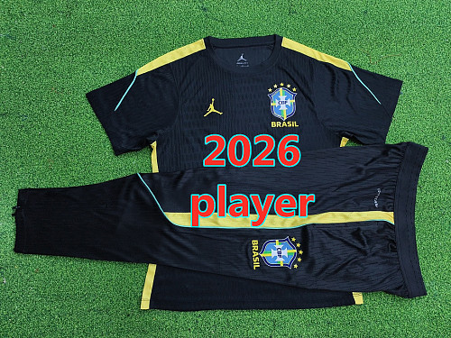 Brazil Player Short Sleeve+pants Kit S-3XL