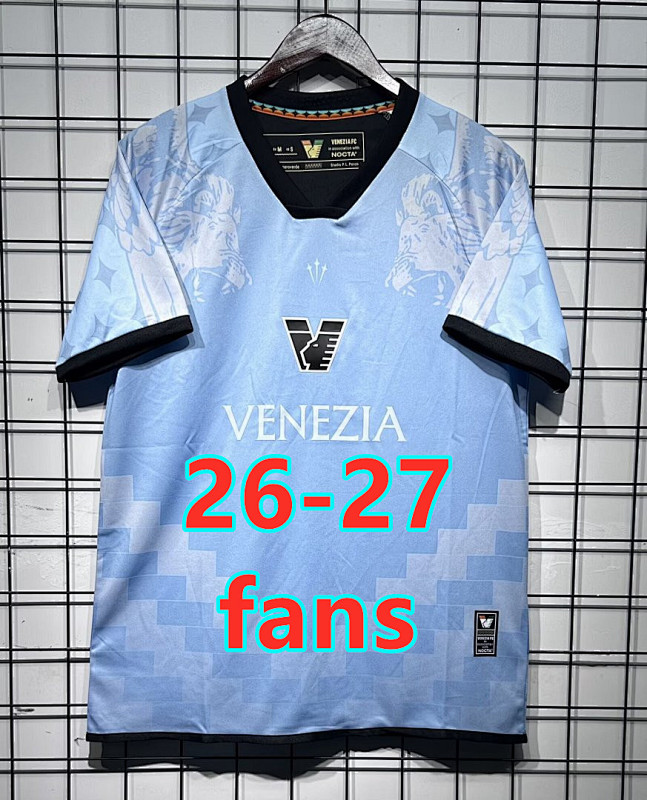 26-27 Venezia 5th Fans Version Jersey S-4XL