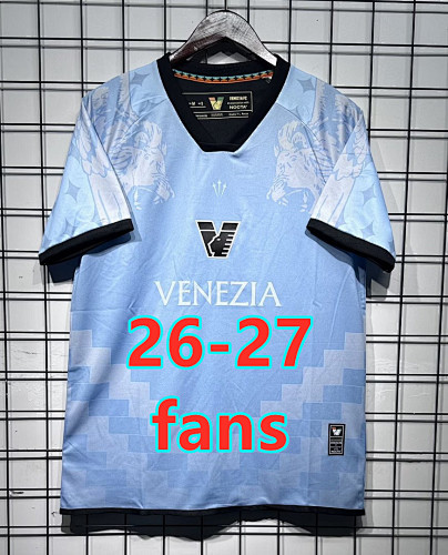 26-27 Venezia 5th Fans Version Jersey S-4XL