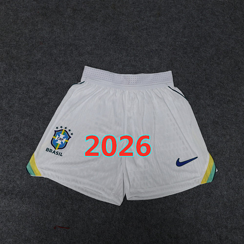 Brazil Home Player Version Shorts S-3XL