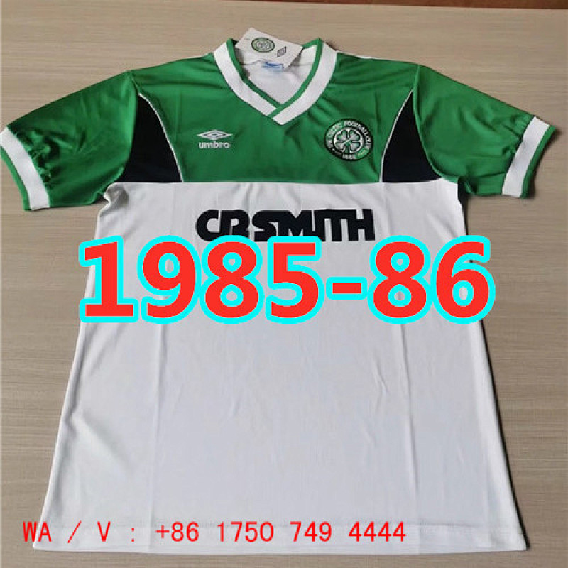 Celtic Retro TopThai Quality Away Jersey S-2XL