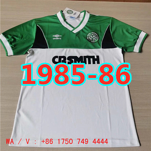 Celtic Retro TopThai Quality Away Jersey S-2XL
