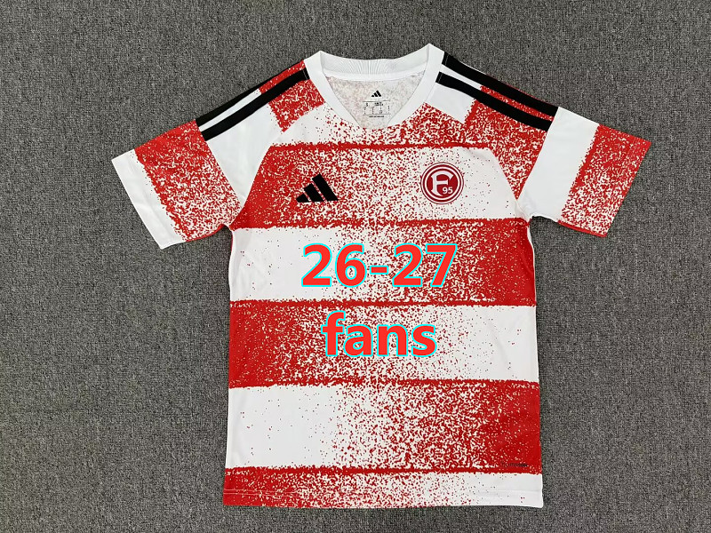 26-27 Düsseldorf Home Fans Version Jersey S-4XL