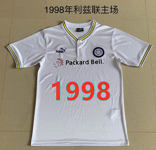 Leed United Home Retro Jersey S-2XL