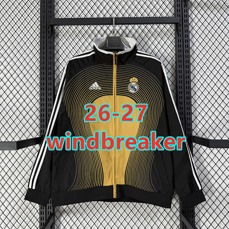 26-27 Real Madrid Windbreaker S-2XL