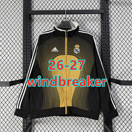 26-27 Real Madrid Windbreaker S-2XL