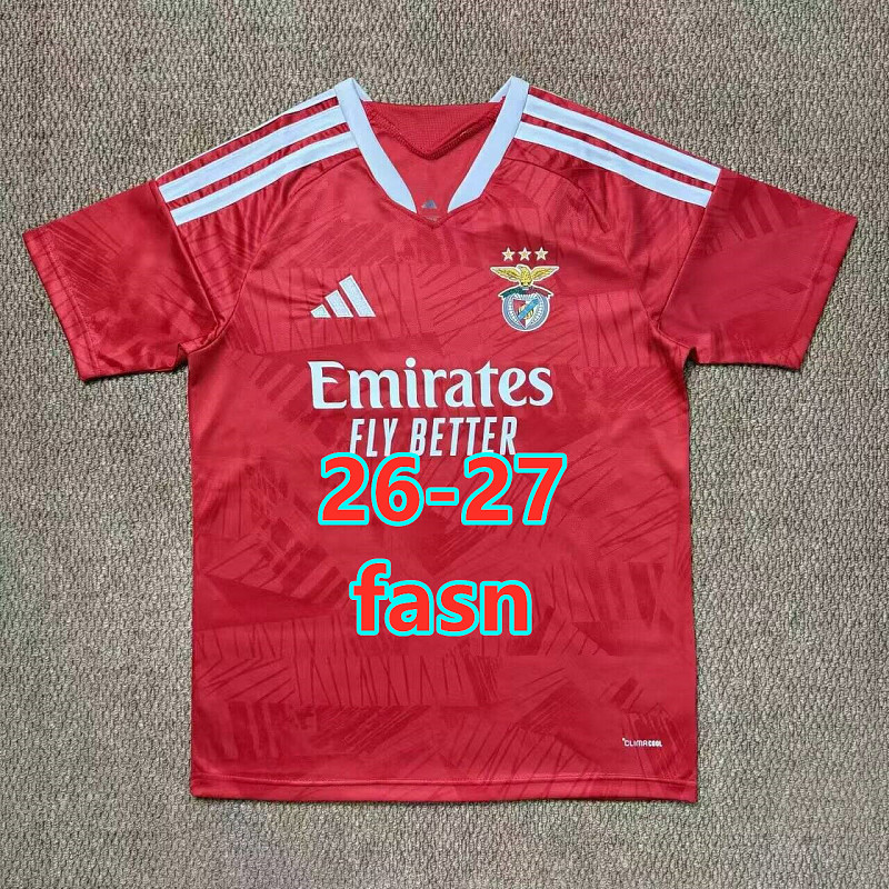 26-27 Benfica Home Fans Version Jersey S-4XL